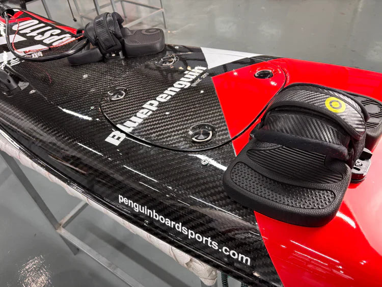 What waters are suitable for riding a jet surfboard?